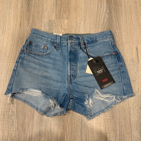 Levi’s 501 High Rise Jean Shorts